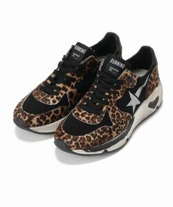 即完売新品　Deuxieme Classe　ドゥーズィエムクラス　GOLDEN GOOSE ゴールデングース　LEOPARD RUNNING SNEAKERS　37☆アパルトモン