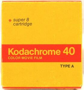 A&P●KODACHROME 40 / TYPE A / 8mmテープ : 新品