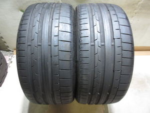 ★255/30R20 92Y　コンチネンタル　SportContact6　残溝6ｍｍ　255/30/20　2本セット