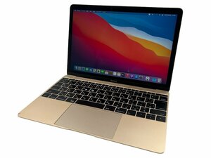 Apple アップル MacBook Retina 12インチ Early 2015 PC M-5Y51 1.10GHz 8 GB SSD 512GB ノートパソコン A1534 ゴールド 本体 マックブック