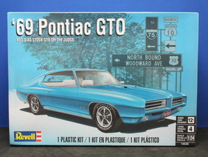 1/24 アメリカRevell 1969 Pontiac GTO ポンティアックGTO ザ ジャッジ ●