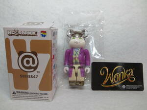 ●ベアブリック★ウォンカとチョコレート工場のはじまり Wonka★シリーズ47 キュート●未使用 カード付き・箱付き