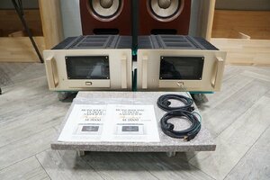 [QS][J47100-B] Accuphase アキュフェーズ M-2000 ペア モノラルパワーアンプ 取扱説明書/ケーブル 付属