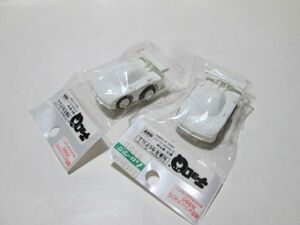 ホワイトチョロQ　日産R390GT1　2個　送料260円