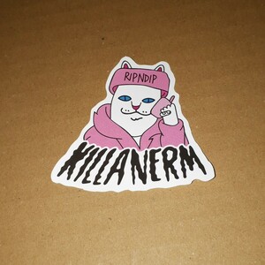 RIPNDIP リップンディップ　ステッカー　未使用　猫　ねこ　ネコ