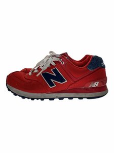 NEW BALANCE◆ニューバランス/WL574/24cm/RED