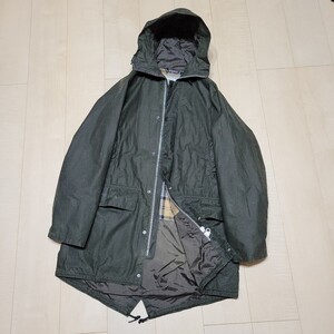 ★BARBOUR MARGARET HOWELL フィッシュテールパーカー オイルドジャケット