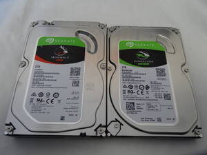 ★Seagate HDD 3.5インチ 2TB×1台 1TB×1台 健康状態『正常』！★