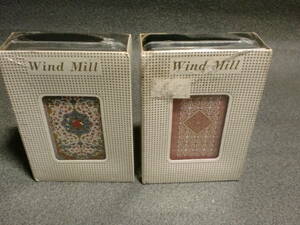 Wind Mill トランプカード トランプ スタンダード 2個1セット　　C　　　　　　　om-16