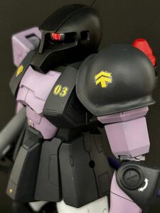 改修塗装済み完成品　MG 1/100 MS-05B ザクI 黒い三連星仕様 (機動戦士ガンダム) 旧ザク