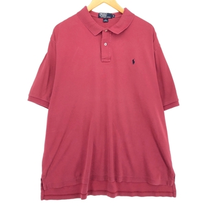 古着 ラルフローレン Ralph Lauren POLO by Ralph Lauren 半袖 ポロシャツ メンズXL相当 /eaa466647