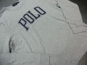 NS88N 美品 POLO by RALPH LAUREN ポロ ラルフローレン 長袖Tシャツ XL/TG トルコ製 大きいサイズ 特大 アメリカンサイズ 23－0