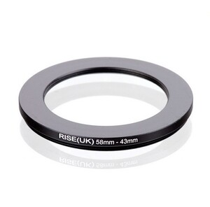 高品質 ステップ ダウン リング 58mm→43mm 全141種類