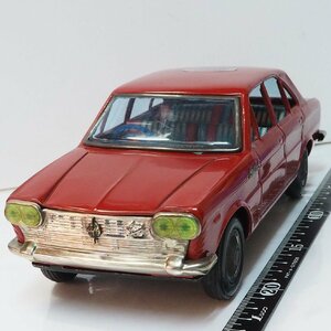 イチコー【日産セドリック スペシャル NISSAN Cedric Special 赤レッド】当時物ブリキ製 自動車 TIN TOY■ニッサン ICHIKO【箱無】0673