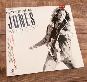 LP■（美盤）Steve Jones★スティーブ・ジョーンズ Mercy マーシー/元セックス・ピストルズのギタリスト、初ソロアルバム[廃盤]