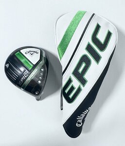 【中古】キャロウェイ エピックスピード ドライバー 1W 9.0度 ヘッドのみ ヘッドカバー付き ■ Callaway EPIC SPEED