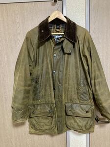 【Barbour】CLASSIC BEAUFORT バブアー オイルド ジャケット ビューフォート 英国製 vintage 古着 ビジネス オフィスカジュアル