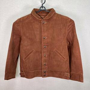 テンダーロイン ディアスキンジャケット ブラウン サイズ M tenderloin DEER SKIN JKT BROWN size M 11aw 渋谷店 新品 未使用保管品