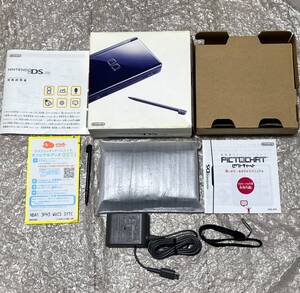 〈本体美品・箱説付属・動作確認済み〉ニンテンドーDS Lite 本体 エナメルネイビー USG-001 NINTENDO 