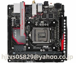 未使用 Asus MAXIMUS VIII IMPACT ザーボードIntel Z170 LGA 1151 Mini-ITX メモリ最大32G対応 保証あり　