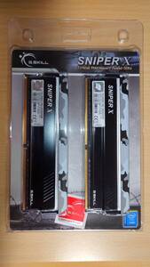 G.Skill SniperX【DDR4-3000 16GB 2枚組】 F4-3000C16D-32GSXWB