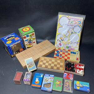 N 3522　[ テーブルゲーム　大量　まとめて！！]　未検品 非売品 トランプ ビンゴ チェス カードゲーム ディズニー ニンテンドー 保管品 