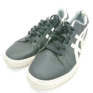 ◇ ASICS アシックス F960521 スニーカー サイズ27 ブラック メンズ E