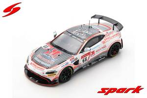 ■限定300pcs. スパークモデル 1/43 2019 アストンマーティンヴァンテージ AMR GT4 #68 ニュルブルクリンク24h