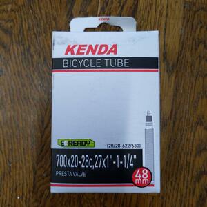 KENDA 自転車 ロードバイク用 仏式 チューブ 700x20-28c
