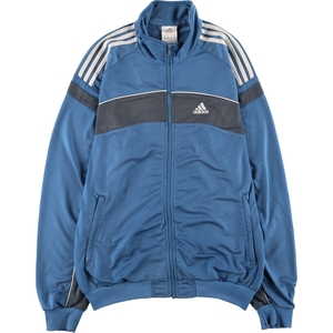 古着 00年代 アディダス adidas バックロゴ ジャージ トラックジャケット メンズXL相当 /eaa497462