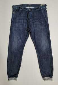 ★美品 DIESEL ウォッシュ加工ストレッチ ジョガーデニムパンツ DUFF SP SLIM-CARROT WASH 0671X メンズ 30 ディーゼル パンツ