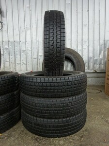 155/80R14　88/86N　LT　ダンロップ　WINTER　MAXX　SV01　中古スタッドレス4本（010712-4）