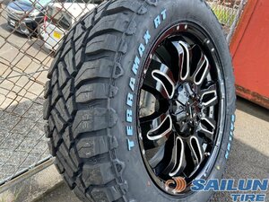 ランクル 100系 200系 タイヤホイールセット 20インチ SAILUN TERRAMAXX RT 275/55R20 4本セット LEXXEL Balano オフロード系