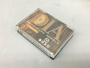 東京宝石 レコード針 TD-4ST PHONOGRAPH NEEDLE ST.LP 長期保管 現状品 未開封 2406LS243