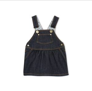 プチバトー　PETIT BATEAU デニムジャンパースカート　12m