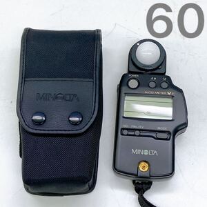 1AA035 1円～ 美品 動作品 ミノルタ Minolta Auto Meter VF 露出計 中古 現状品