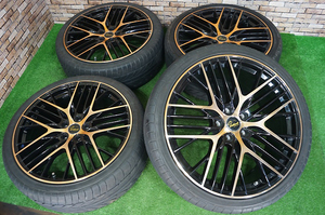 希少★美品★Verthandi 8.5J+38 5H114.3★80~90%山★2018年★ATR Sport 245/35R20 アルファード ヴェルファイア エリシオン エルグランド