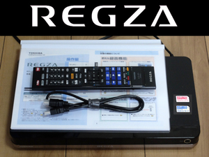 ★10 完動品 HDD稼働極少608H REGZA D-M470 2TBHDD 東芝全録機 地デジ6CH+BS1CH miniB-CAS2枚/リモコン/取説/HDMIケーブル ★