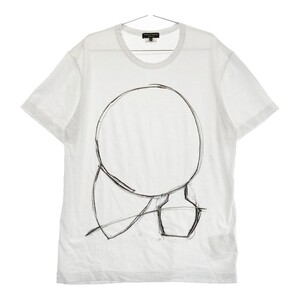 COMME des GARCONS HOMME PLUS コムデギャルソン オム プリュス PG-T025 半袖Tシャツ ホワイト系 L [240101179875] メンズ