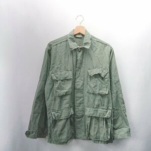 ◇ ⊇ ROTHCO ロスコ 長袖 ワークシャツ サイズSMALL REGULAR カーキグリーン メンズ E