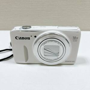 【ART-5743】 1円～ CANON キヤノン PowerShot パワーショット SX600 HS コンパクト デジタルカメラ 18x 動作未確認 現状保管品