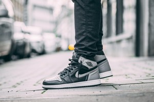 NIKE/ナイキ/AIR JORDAN 1 RETRO HIGH OG SHADOW/エアジョーダン1 レトロ ハイ OG/シャドウ/555088-013/スニーカー/26.5cm