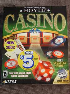 Hoyle Casino Games 2002 (Sierra) PC CD-ROM