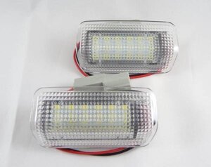 レクサス　LEXUS　ドア　LED　18発ｘ2　カーテシ　ウエルカム　ライト　ランプ　 LS ES IS LX RX GX　適合