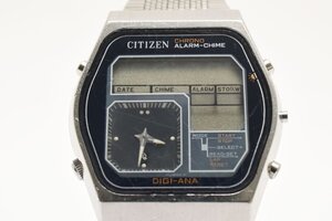 カシオ アラームクロノ デュアルタイム アナデジ 4-098404 クォーツ メンズ 腕時計 CASIO