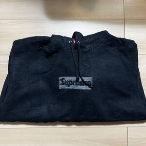 Mサイズ Supreme Inside Out Box Logo Hooded Sweatshirt 黒 パーカー