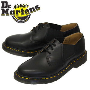 Dr.Martens (ドクターマーチン) 27152001 1461 GST 3EYE ガセット レザーシューズ BLACK UK4-約23.0cm