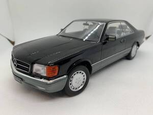 KK 1/18 メルセデスベンツ Mercedes-Benz 560 SEC BLACK J02-05-015