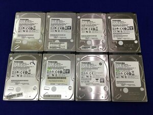 レ■L4540 △TOSHIBA/東芝△2.5インチ SATA【MQ01ABD075】750GB 8台セット