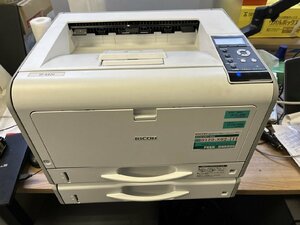 2019年製 RICOH SP 6420 A3 モノクロプリンター レーザープリンター プリンター 家電 PC周辺機器 リコー 純正オプション付き 稼動品